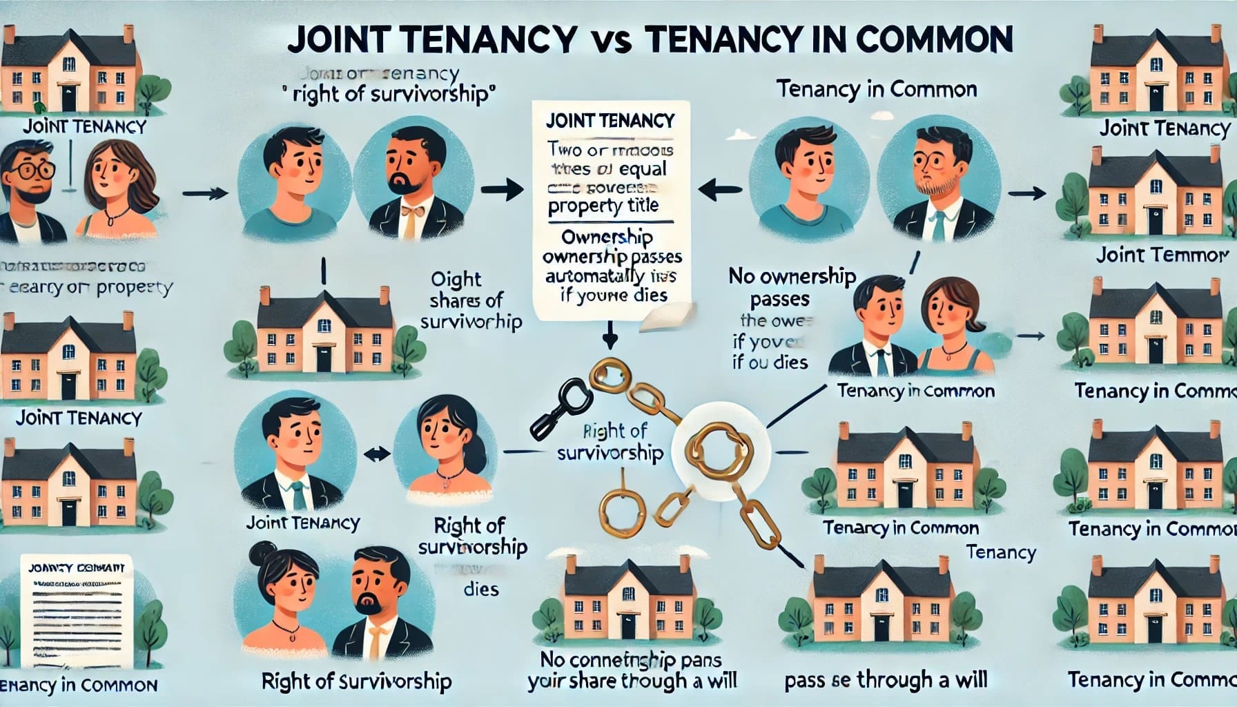 Tenants in Common vs Joint Tenants: What You Need to Know from a Sacramento Real Estate Law Firm